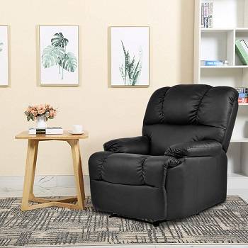 white-black-massage-chair