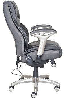 Serta Premium Heated Massage Chair, Black 45288 review